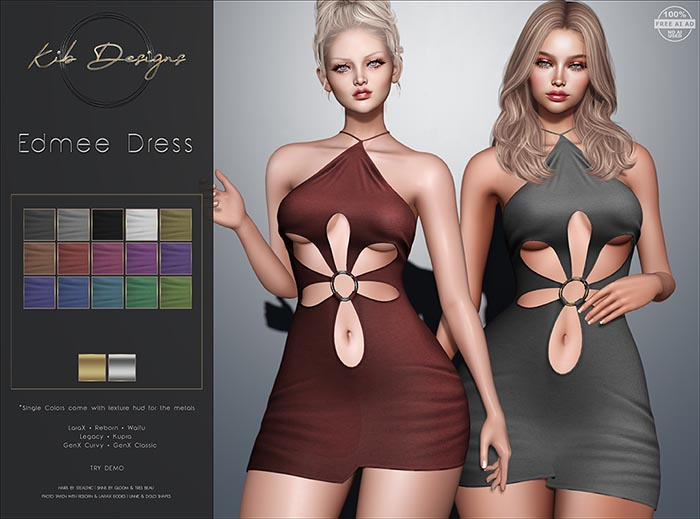 KiB Designs - Edmee Dress FATPACK