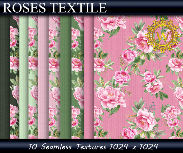 Roses Textile Textures