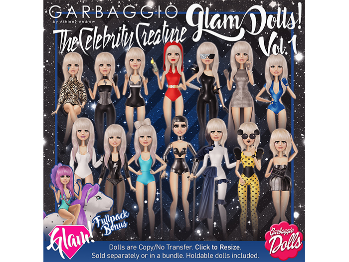 Garbaggio // Celebrity Creature Glam Dolls Vol.1 - Fullpack