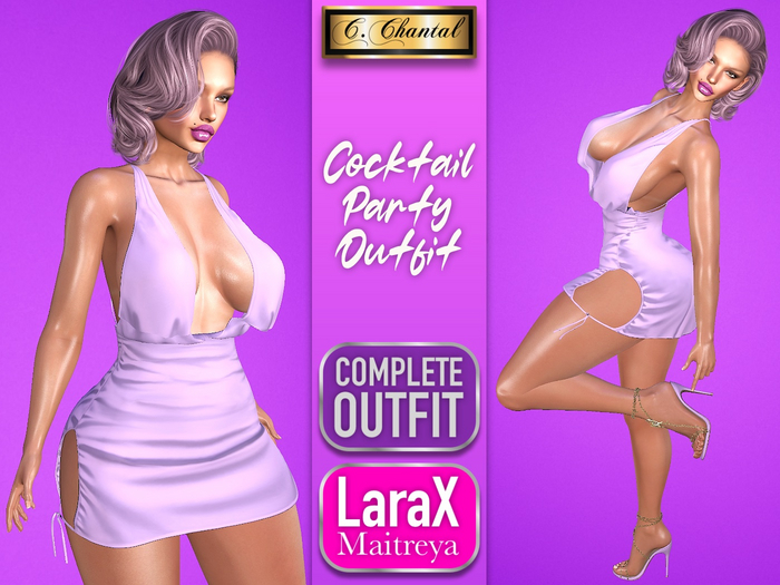 C.CHANTAL Seductive Outfit TONIGHT'S GIRLFRIEND #43 [ Maitreya LaraX / Lara X ]