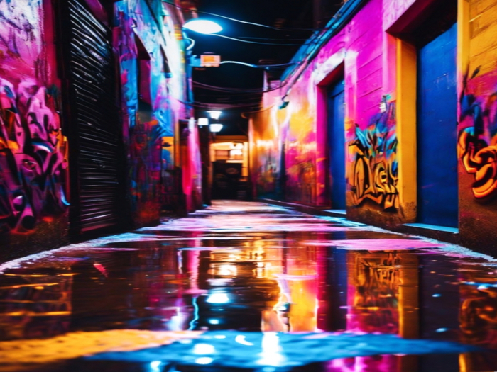 Graffiti Alley Texture