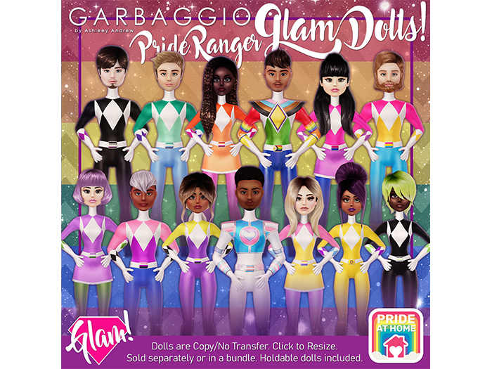 Garbaggio // Pride Ranger Glam Dolls - Fullpack