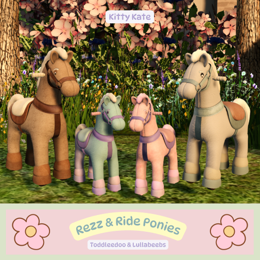 {KK} TD & Lullabeebs Rezz & Ride Pony Set 