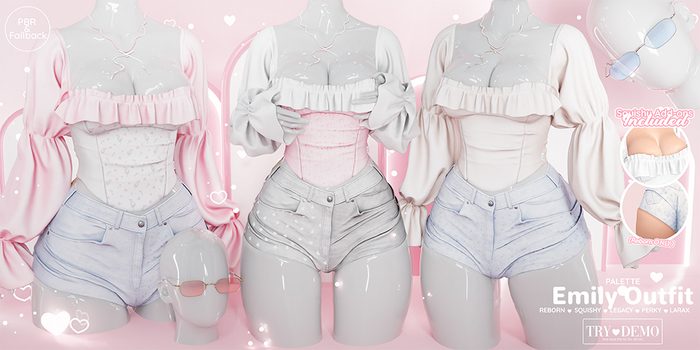 Palette - Emily Outfit Set [Megapack]