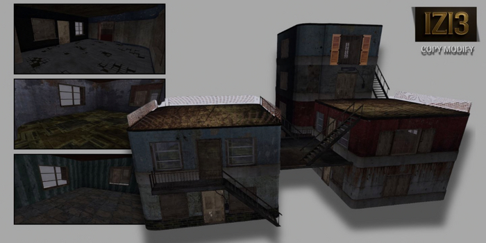 Urban building Multi-Room Building - Copy/Modify