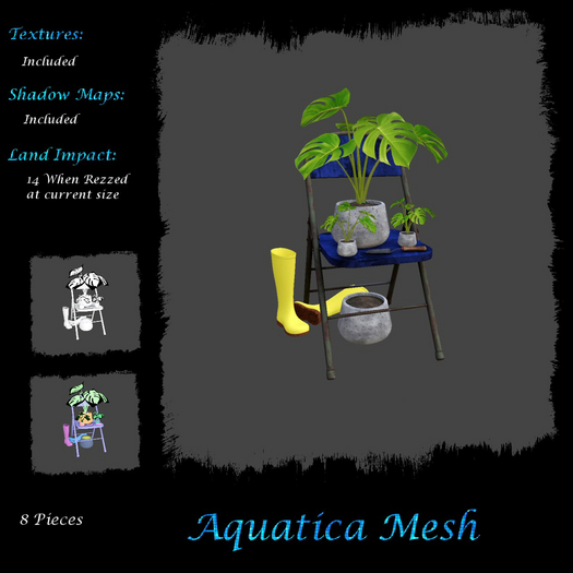 Aquatica Mesh - AMEE20250401 Garden Chair Set