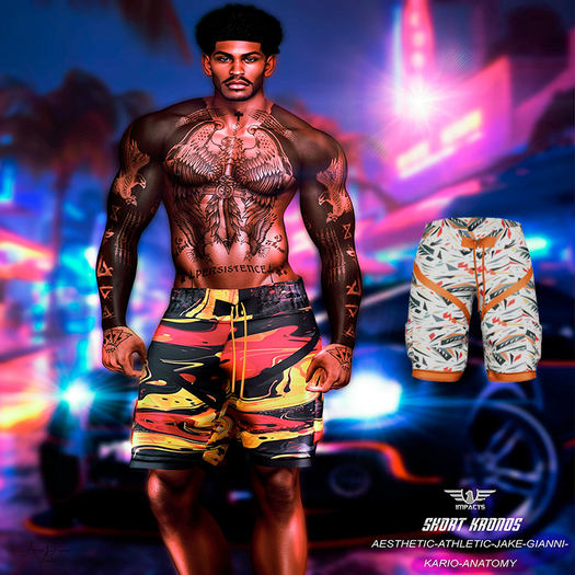IMPACTS- SHORT KRONOS 18 LEGA) /KARIO/JAKE/ENZO/GIAI/ANATO