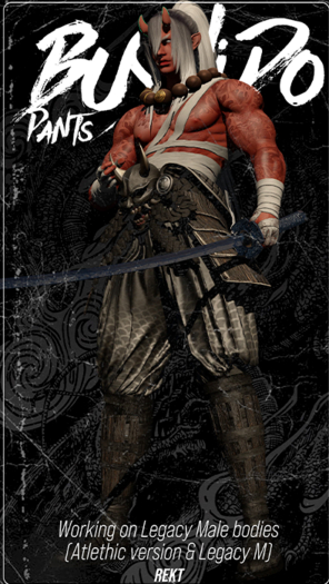 REKT_Bushido Pants FP