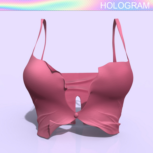Pink Flutter Top LaraX