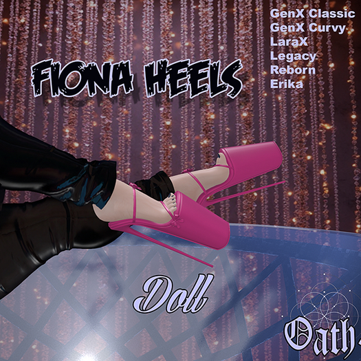 {Oath.} Fiona Heels Doll