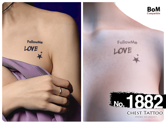 (Chest Tattoo) No.1882