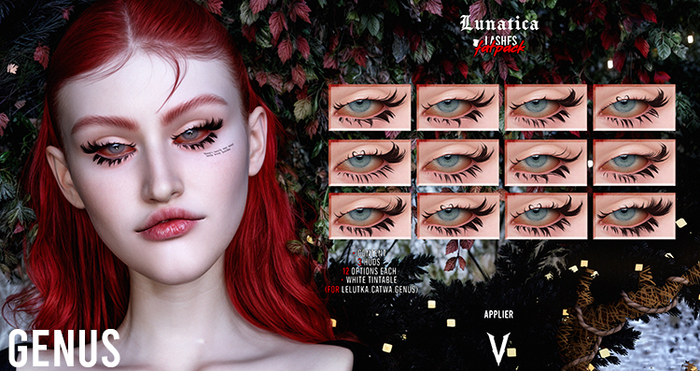 VIENA. Lunatica Lashes Genus Pack {Add me}