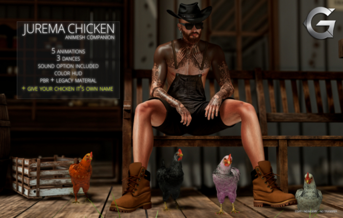{geek} Jurema Chicken Animesh - Companion