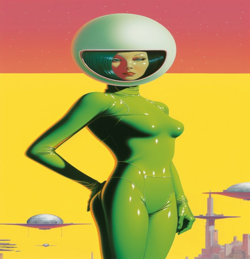 POSTER ART MODERN PSYCHEDELIC PERSONNAGE (39)