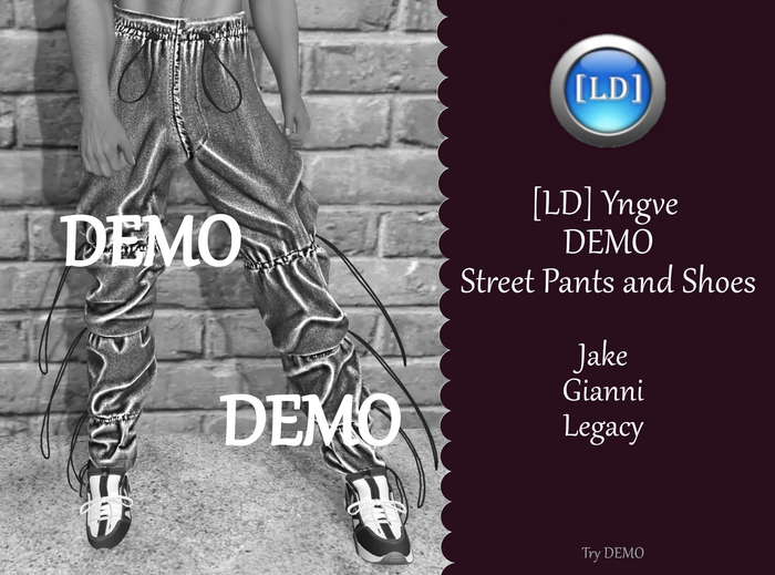 DEMO [LD] Yngve Street Pants and Shoes
