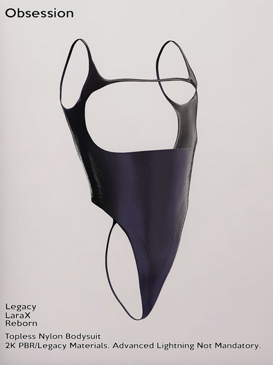 1W-Obsession-Topless Bodysuit Eclipse