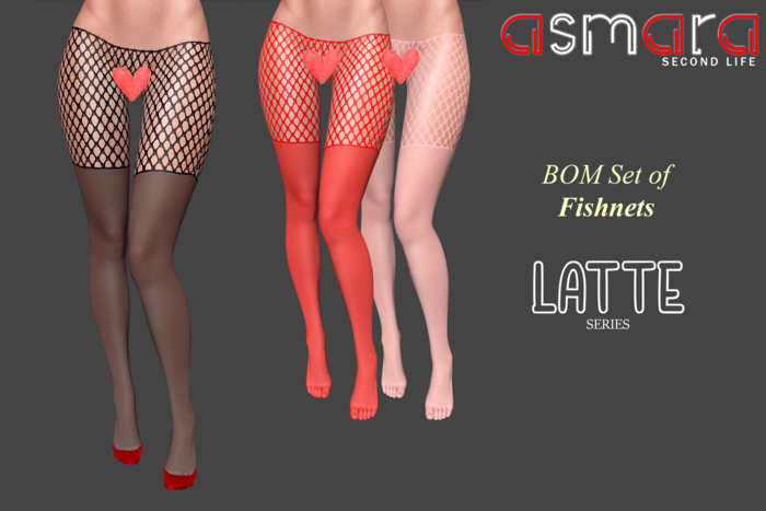 BOM Fishnet : LATTE Series