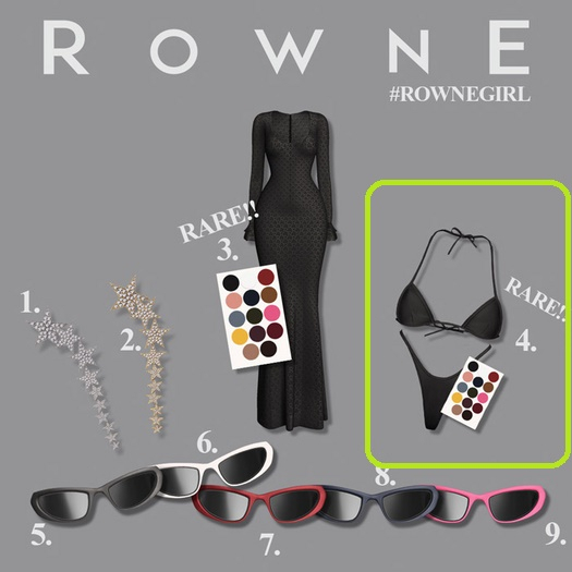 4. Rowne.Emina Bikini Set - Deluxe.Legacy RARE