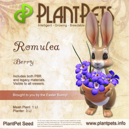PlantPet Seed [Romulea *Berry*] Rare
