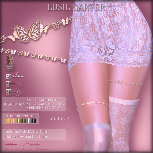 *AvaWay* LUSIL Garter