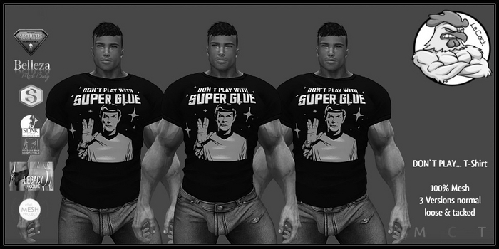 LeCock - DON`T PLAY...  T-Shirt DEMO