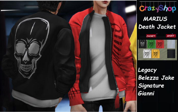 Crazy Marius Death Jacket