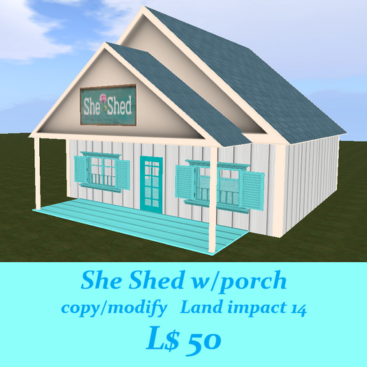 She Shed w/porch