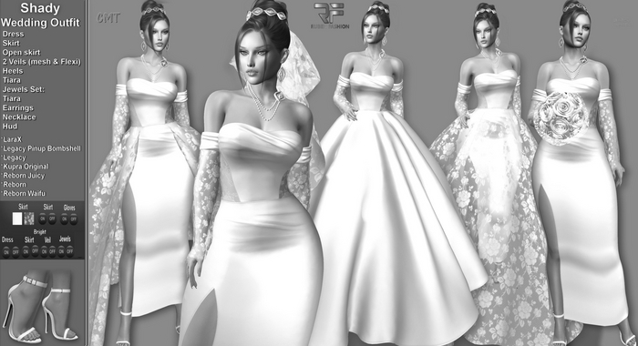 R.F. -*SHADY BRIDAL OUTFIT - DEMO DEMO