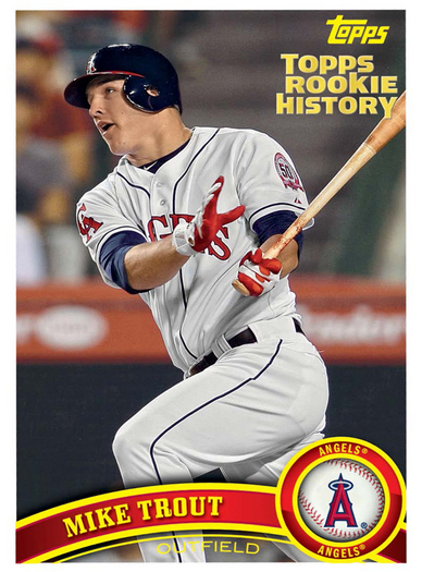 Baseball Card-Mike Trout