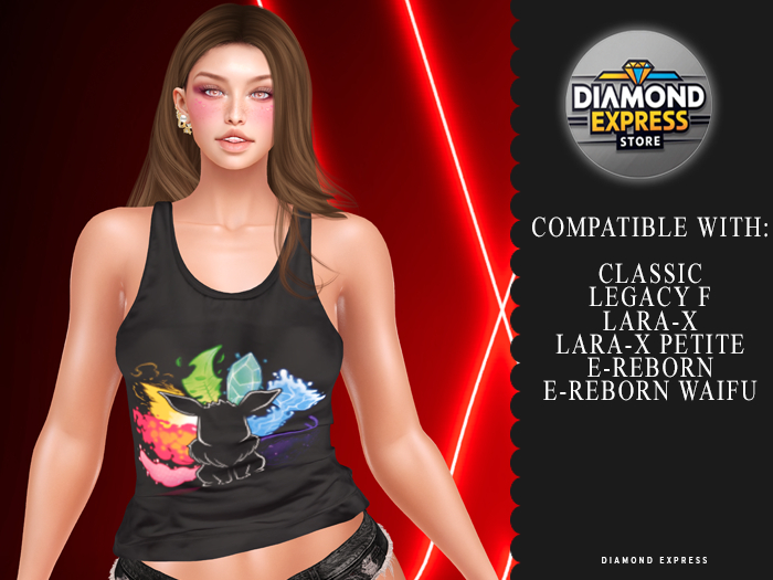 {DE} Eevee- Tank Top