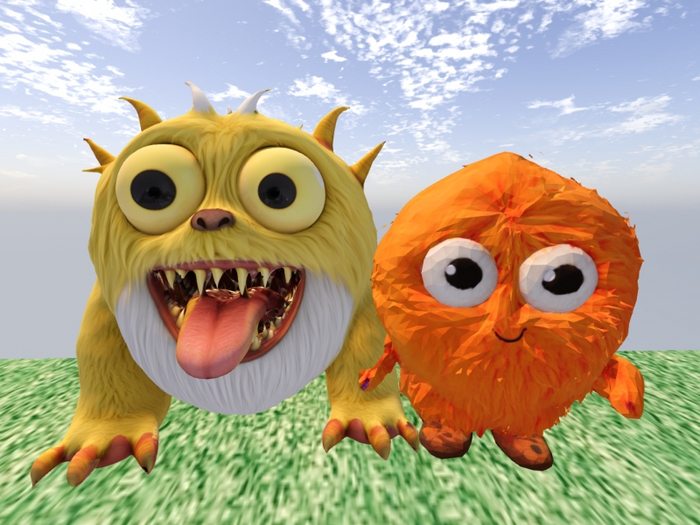 Lick me Monster & Friend Statue