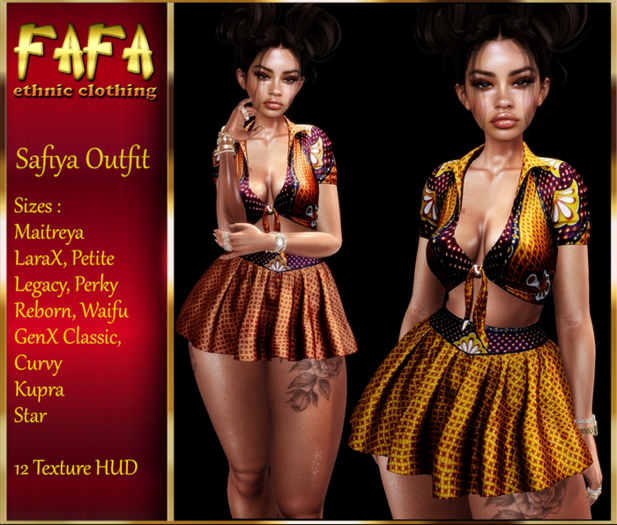 {FAFA}Safiya Outfit (unpack)