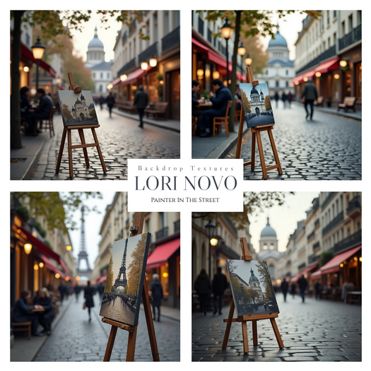 LORI NOVO . Painter In The Street