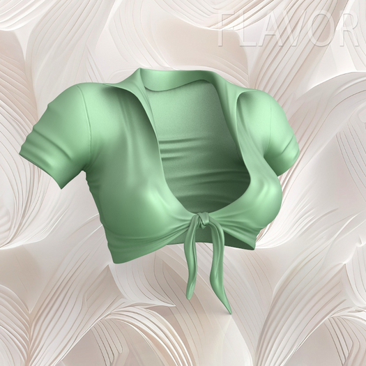 Mint Y2K REBORN TOP