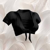 Black Y2K REBORN TOP