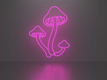 Mushrooms 2 neon sign Full Permission