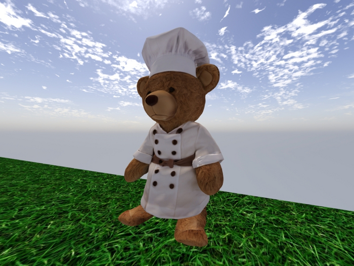 Free Head Chef Teddy Bear