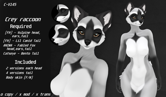 Raccoon Grey