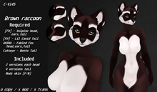 Raccoon Brown