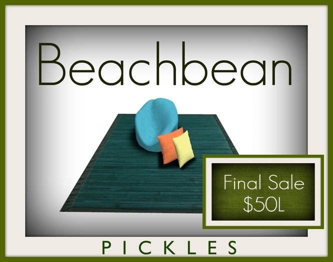 *PICKLES* Beachbean - ON SALE!