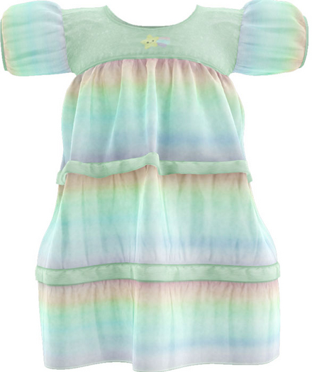 Goosie - Starlight Dress - Mint - Unpack