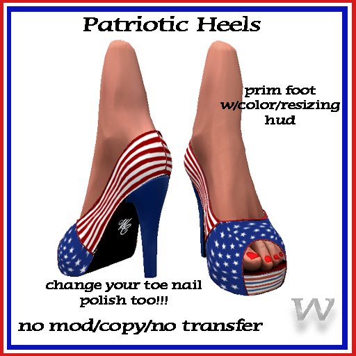 ~WC~ Patriotic Heels