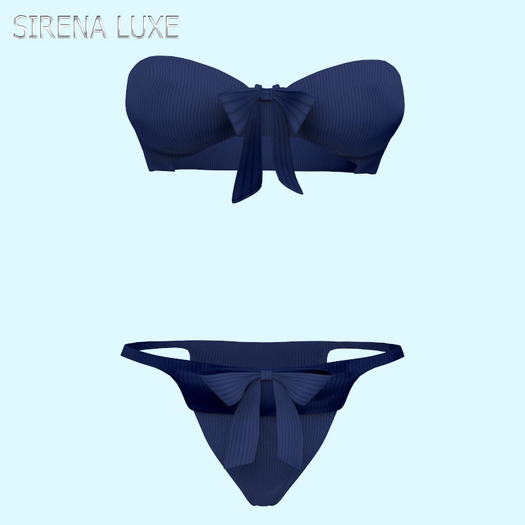 Navy Bow Lingerie Legacy