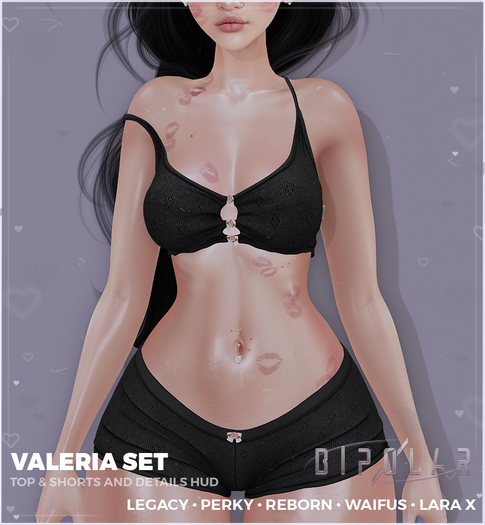 Bipolar - Valeria Set - Black