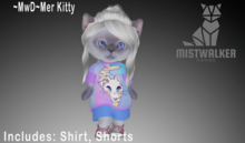 ~MwD~ Mer Kitty Tshirt Set(ADD ME)