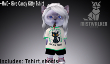 ~MwD~ Give Candy Tshirt Set(ADD ME)