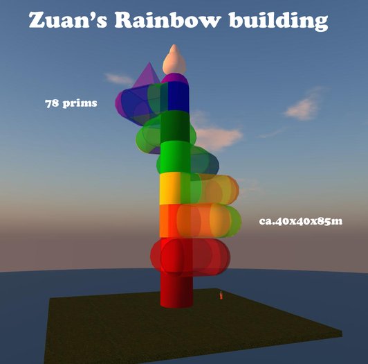 Zuan's rainbow building