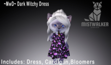 ~MwD~ Dark Witchy Dress(ADD ME)