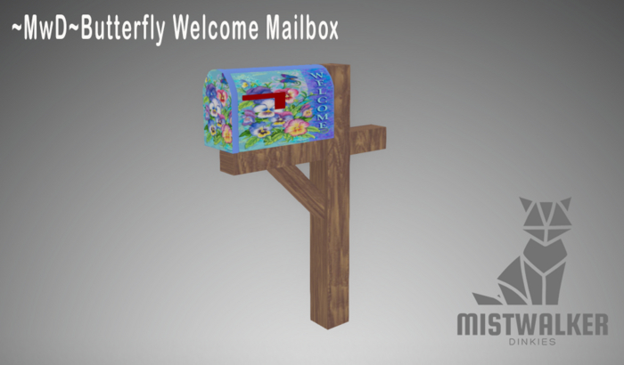 ~MwD~ Butterfly Welcome Mailbox(ADD ME)