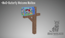 ~MwD~ Butterfly Welcome Mailbox(ADD ME)